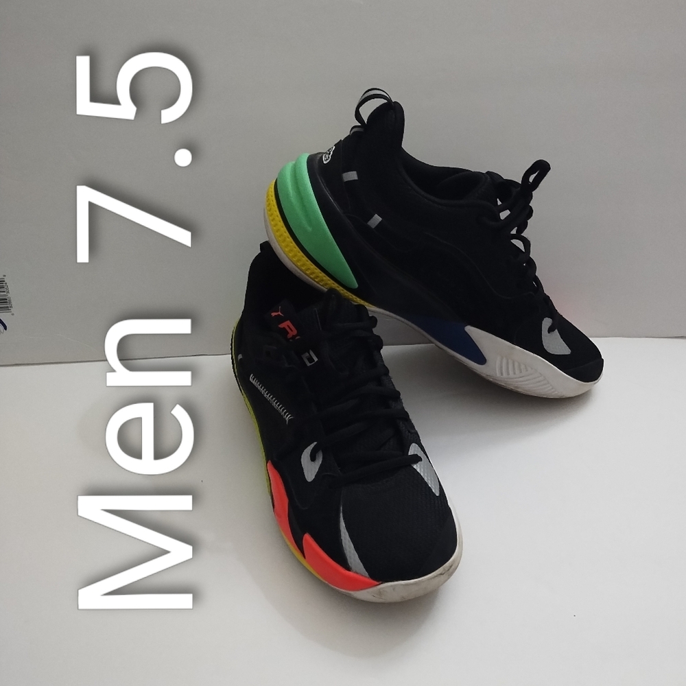 Men's Shoes 2020 PUMA RS-Dreamer x J. Cole Black Multicolor Size 7.5 Sneakers